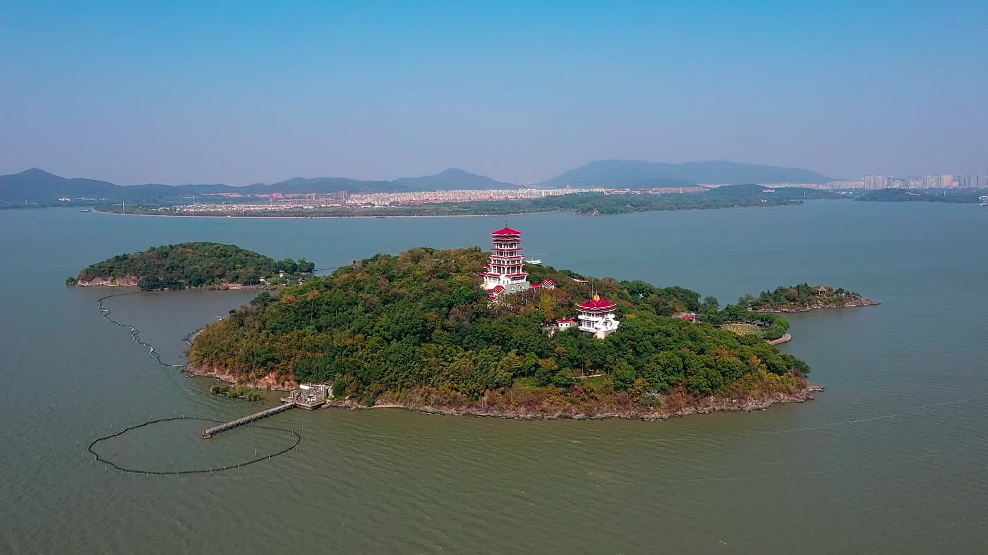 太湖鼋头渚风光视频的预览图