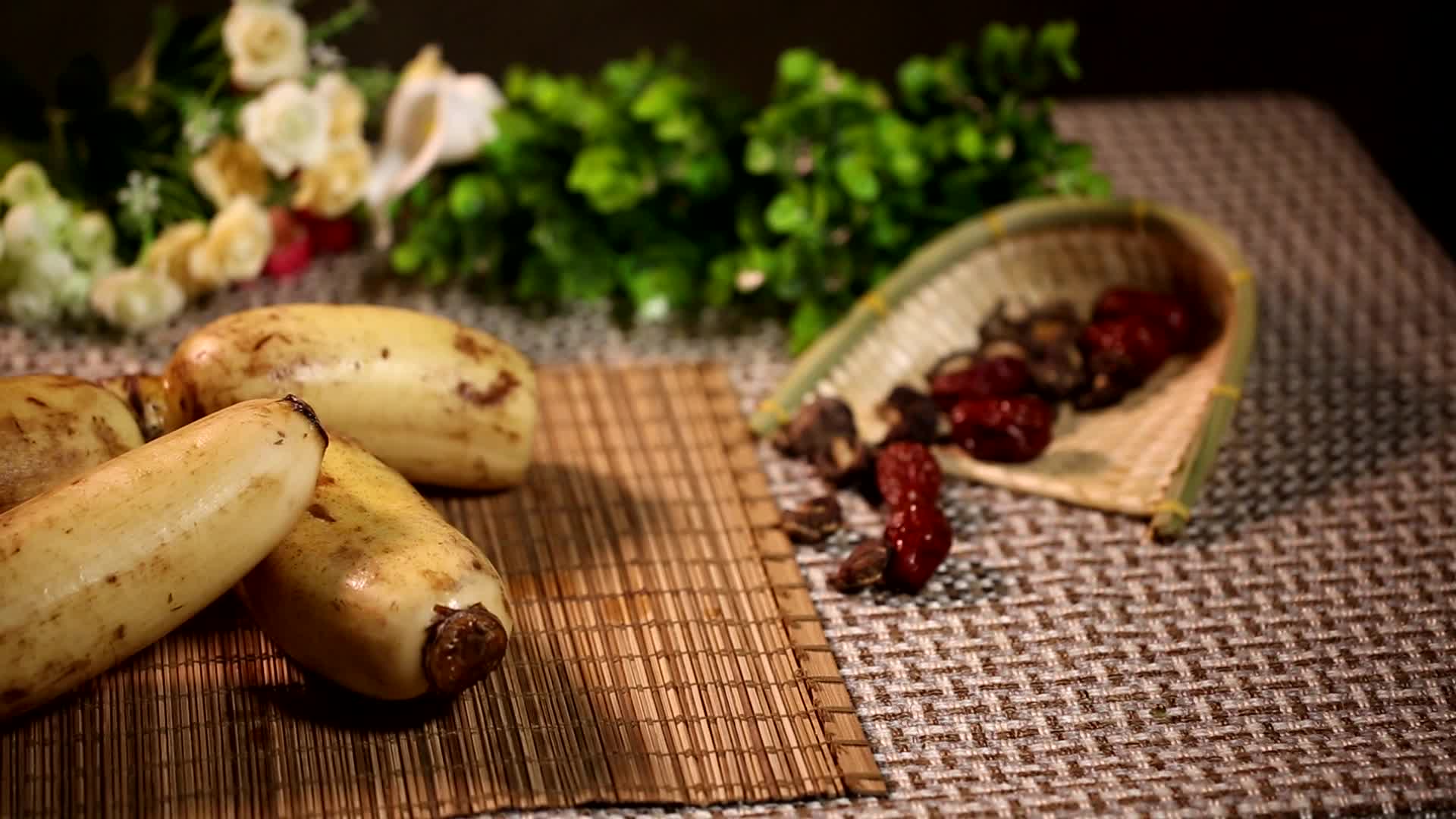 蔬菜食材莲藕莲菜视频的预览图