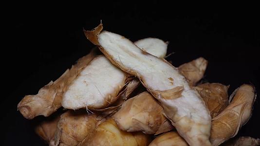 冬薯竹薯绵薯竹芋竹根薯农产品视频的预览图