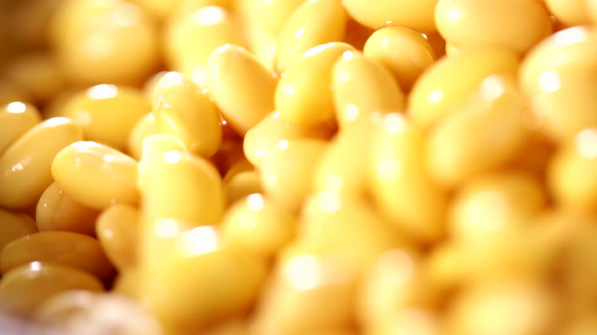黄豆大豆粗粮食材视频的预览图