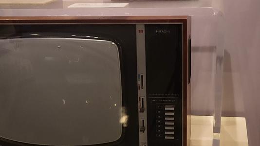 老式彩色电视机黑白电视机视频的预览图