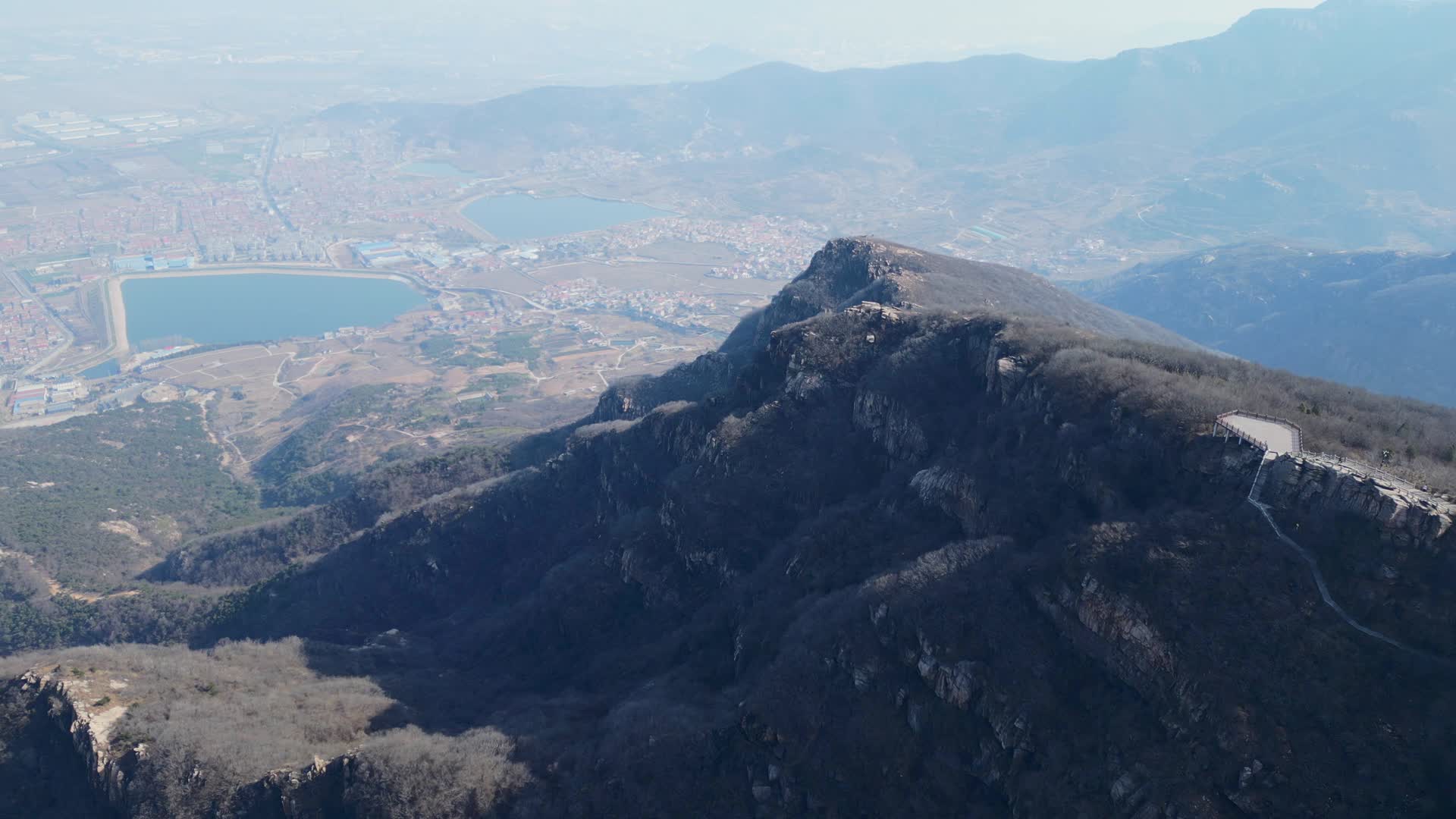 4K60帧连云港花果山自然风景航拍视频的预览图