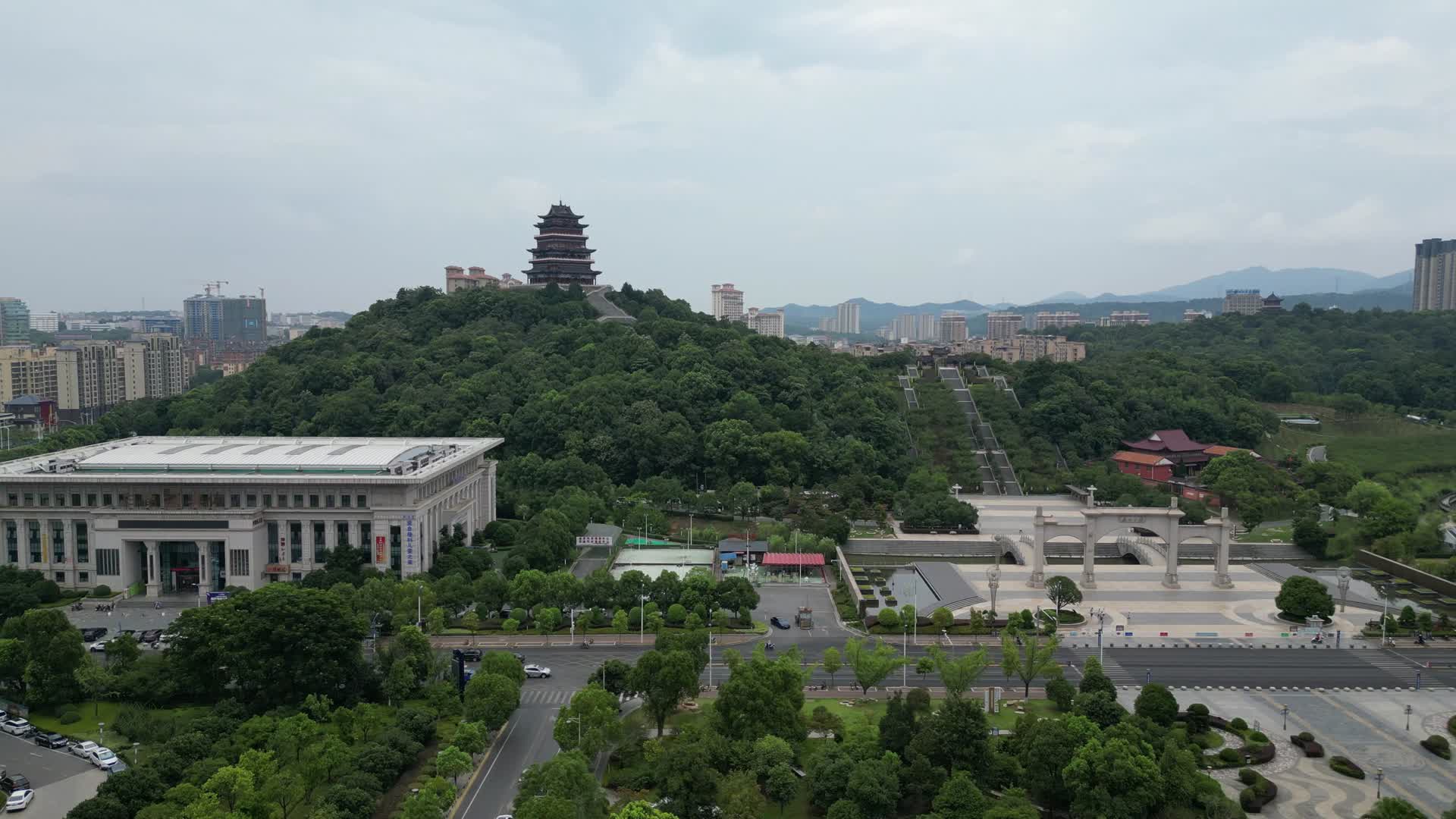 航怕江西九江南山公园4A景区视频的预览图