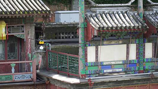 明清古代商业街苏州街古建筑视频的预览图