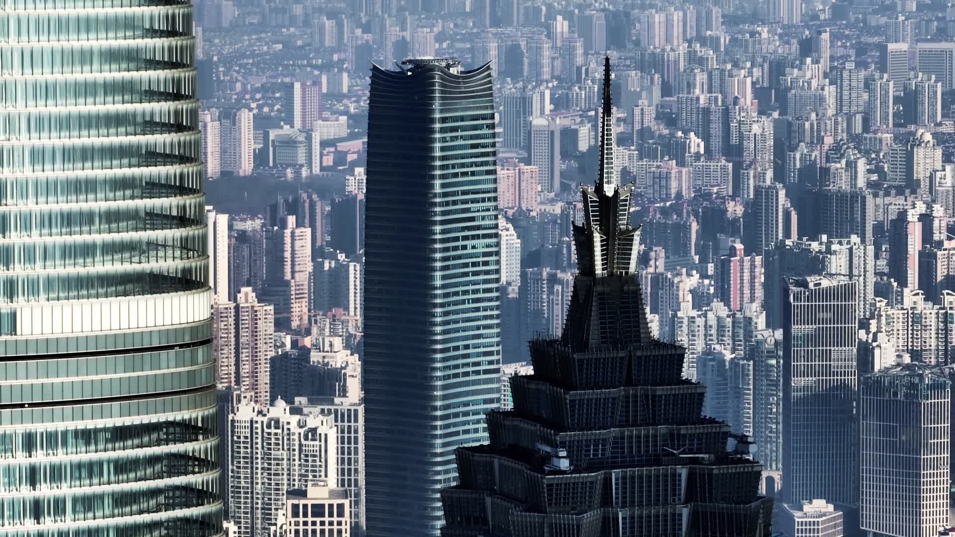 上海外滩陆家嘴地标建筑宣传片上海航拍视频的预览图