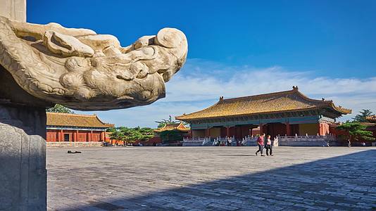 4K北京太庙延时摄影2视频的预览图