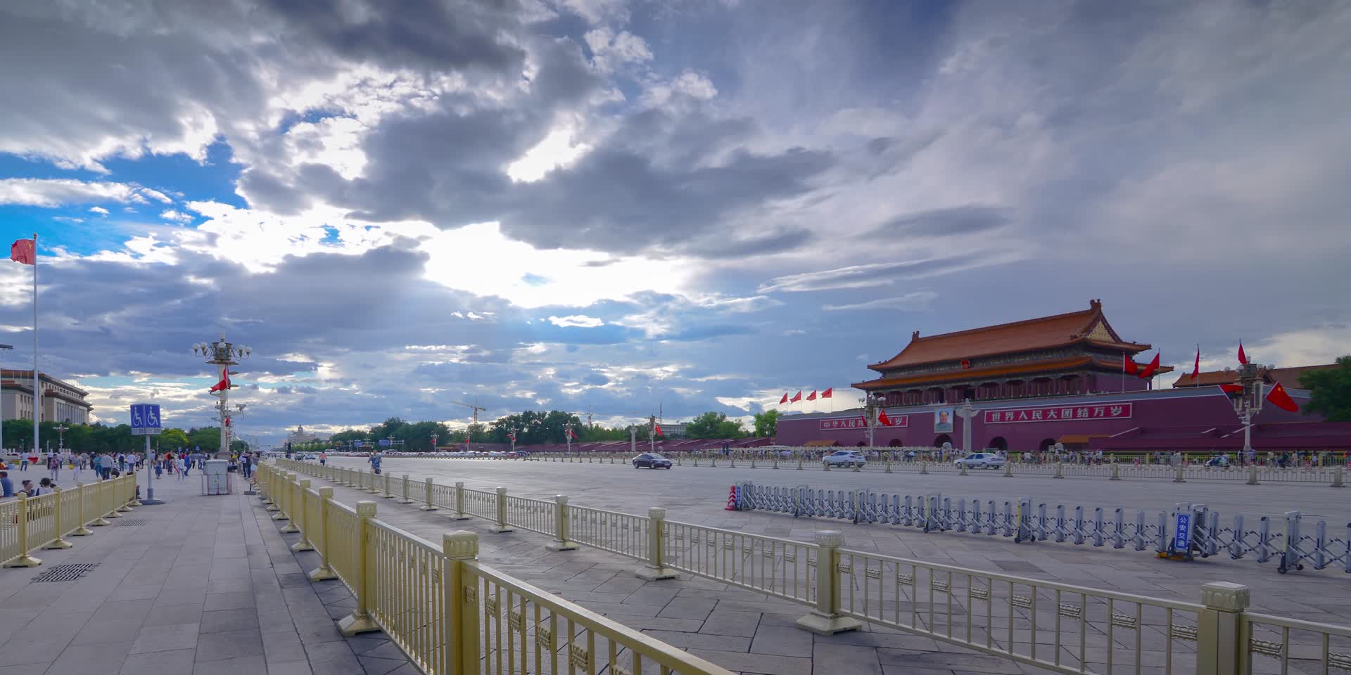 4K北京天安门广场延时视频的预览图