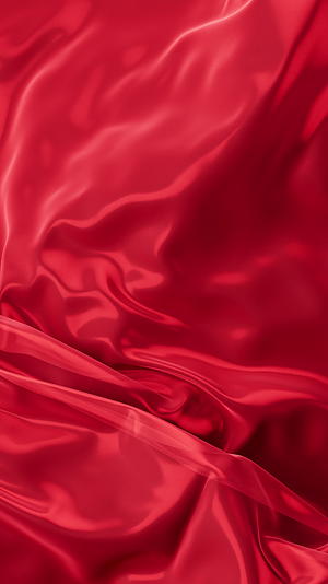 流动飘舞的红色布料3D渲染视频的预览图