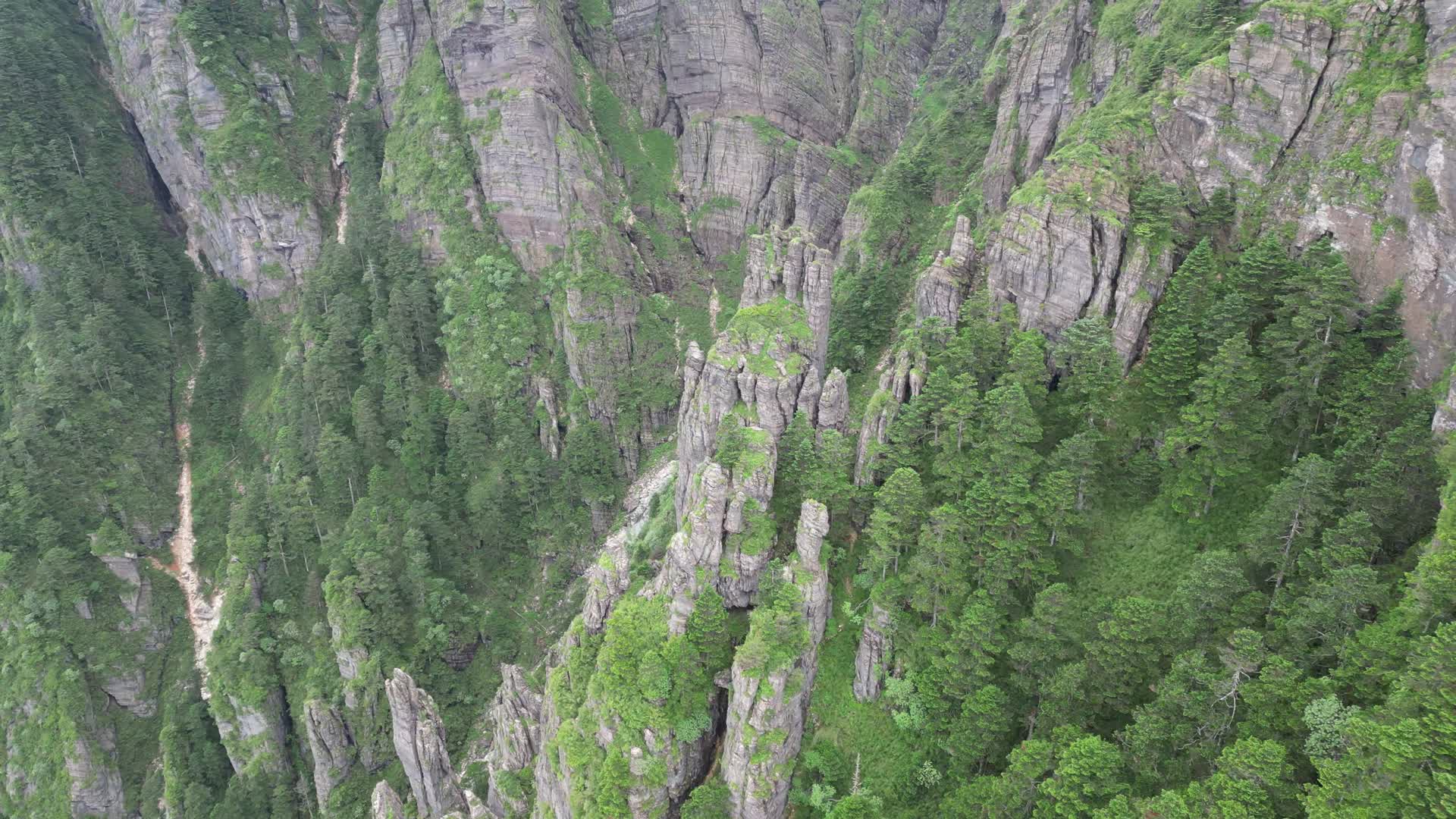 湖北神农架5A景区航拍视频的预览图