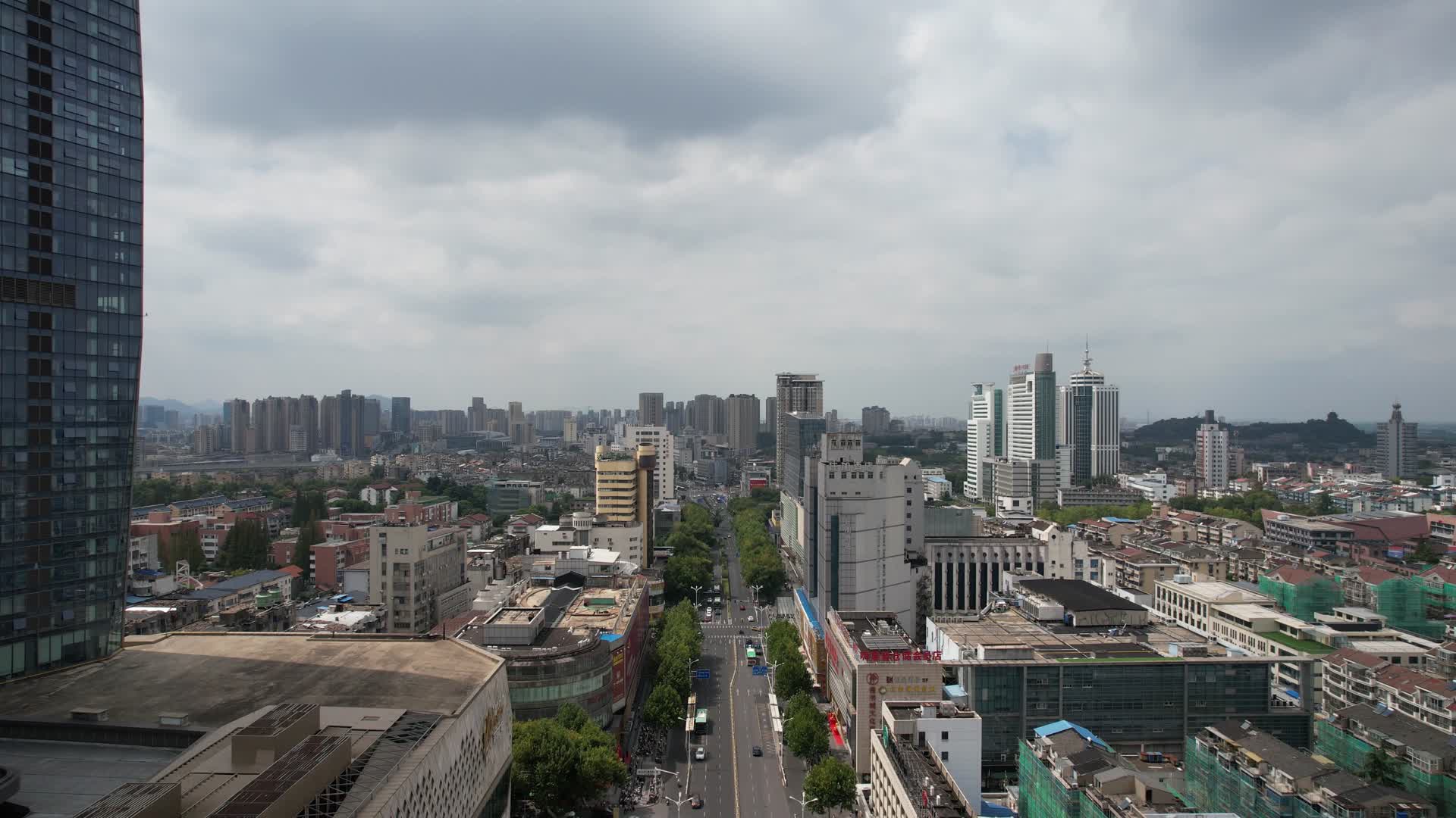 航拍江苏镇江大景镇江城市建设视频的预览图