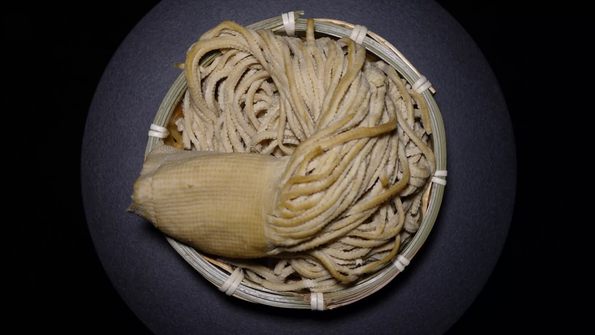 豆制品豆皮千张食材视频的预览图