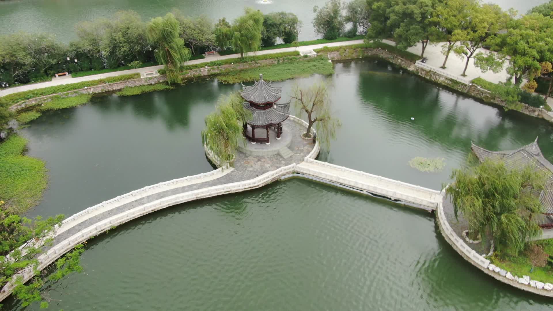 江西南昌八一公园航拍视频的预览图