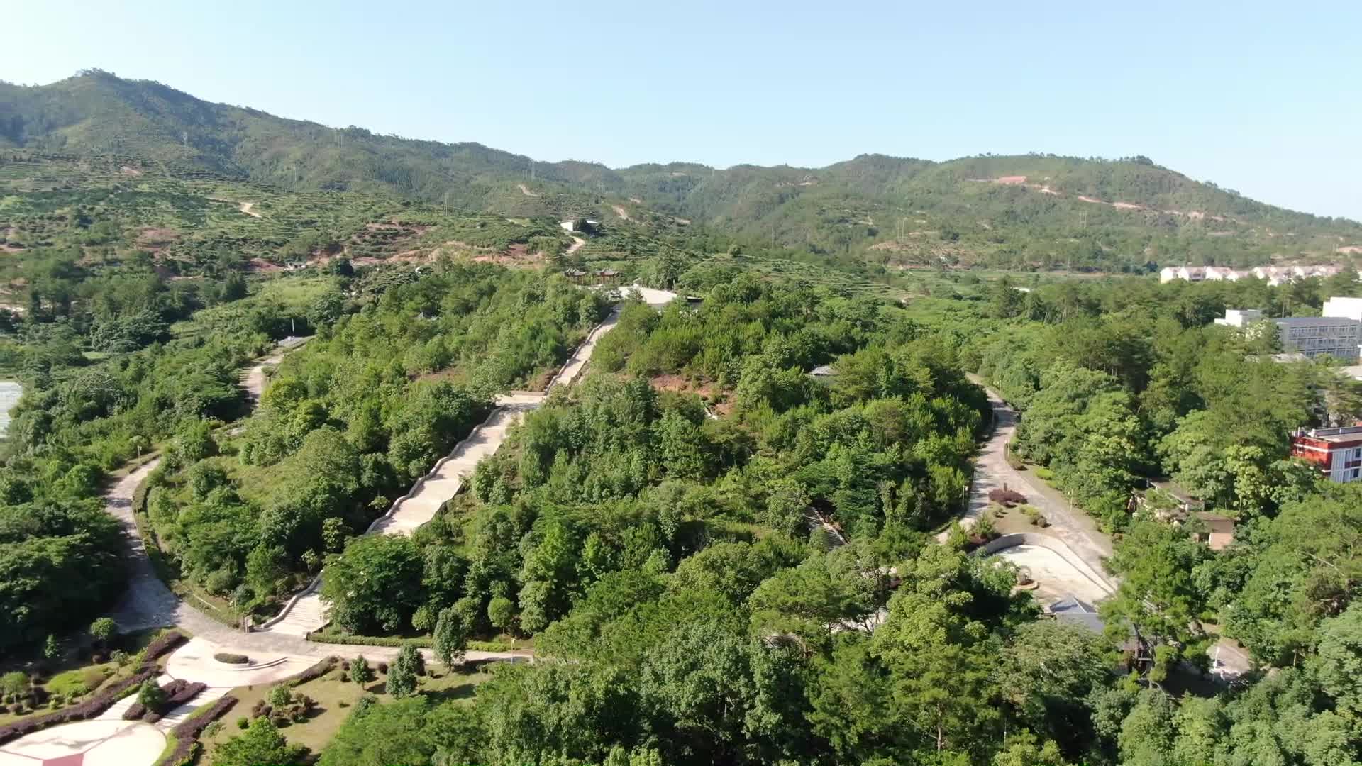 江西瑞金共和国摇篮5A景区航拍视频的预览图