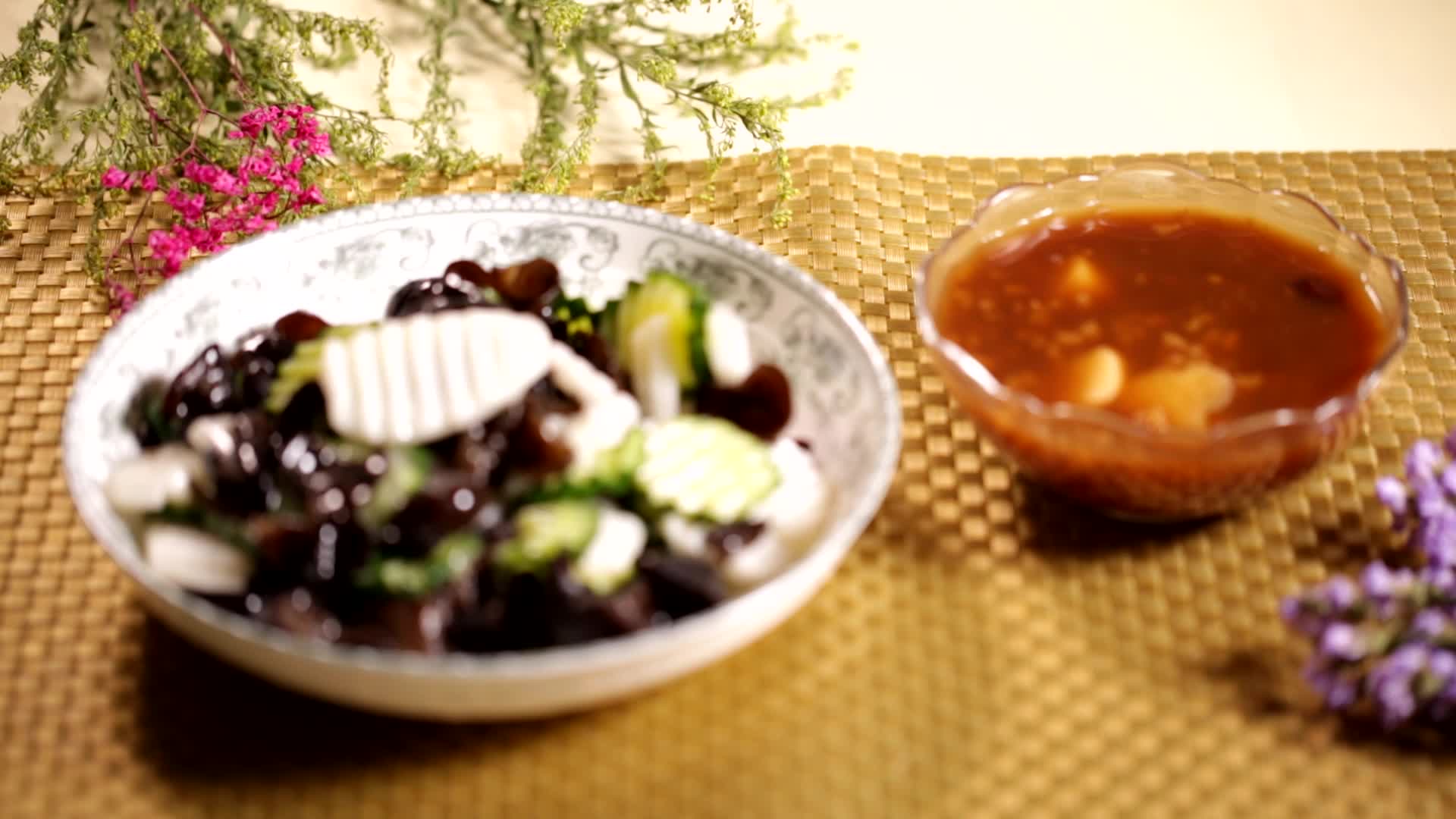 红烧山药木耳山药炒淮山健康饮食视频的预览图
