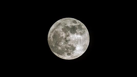 明亮满月升起延时视频的预览图