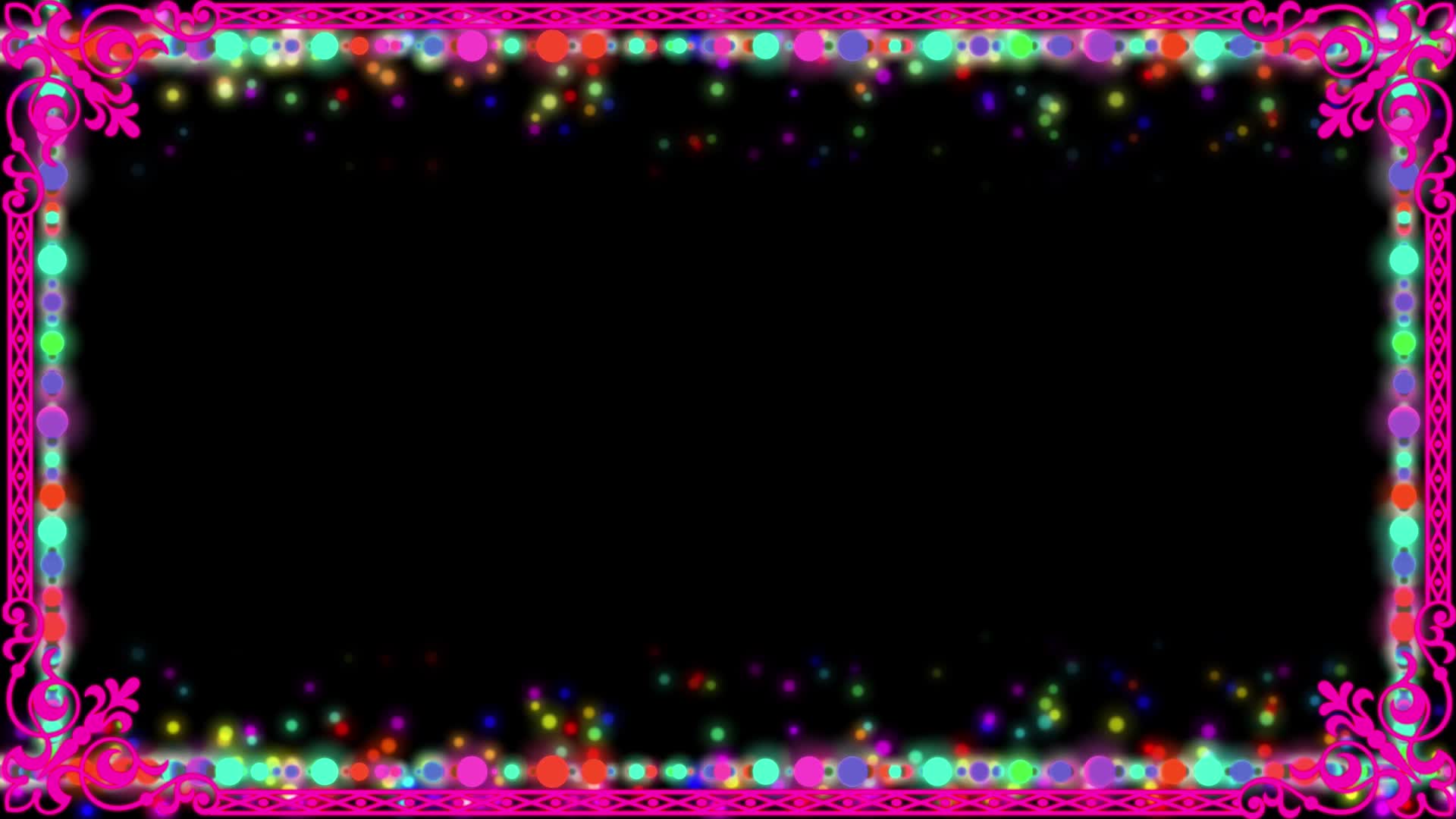 自发光粒子边框1080P视频的预览图