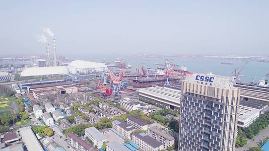 江阴港航拍合集视频的预览图