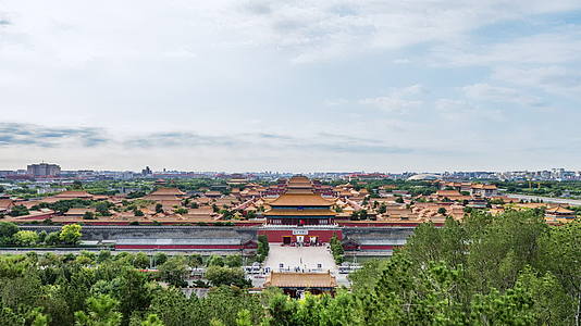 北京故宫延时故宫皇宫紫禁城视频的预览图