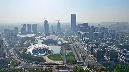 上海东方体育中心浦东建设太古里前滩发展视频的预览图