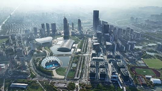 上海东方体育中心浦东建设前滩发展上海地标视频的预览图