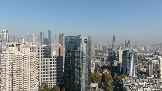 南京城市建设旅游景区航拍视频的预览图