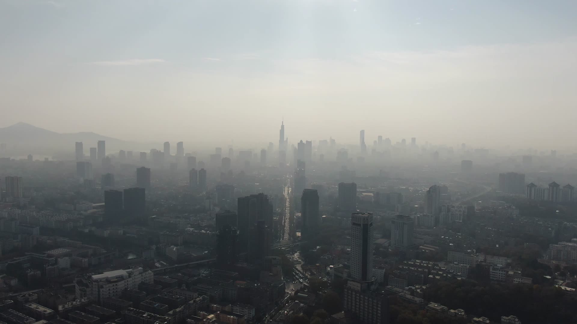 江苏南京城市风光地标建筑航拍视频的预览图
