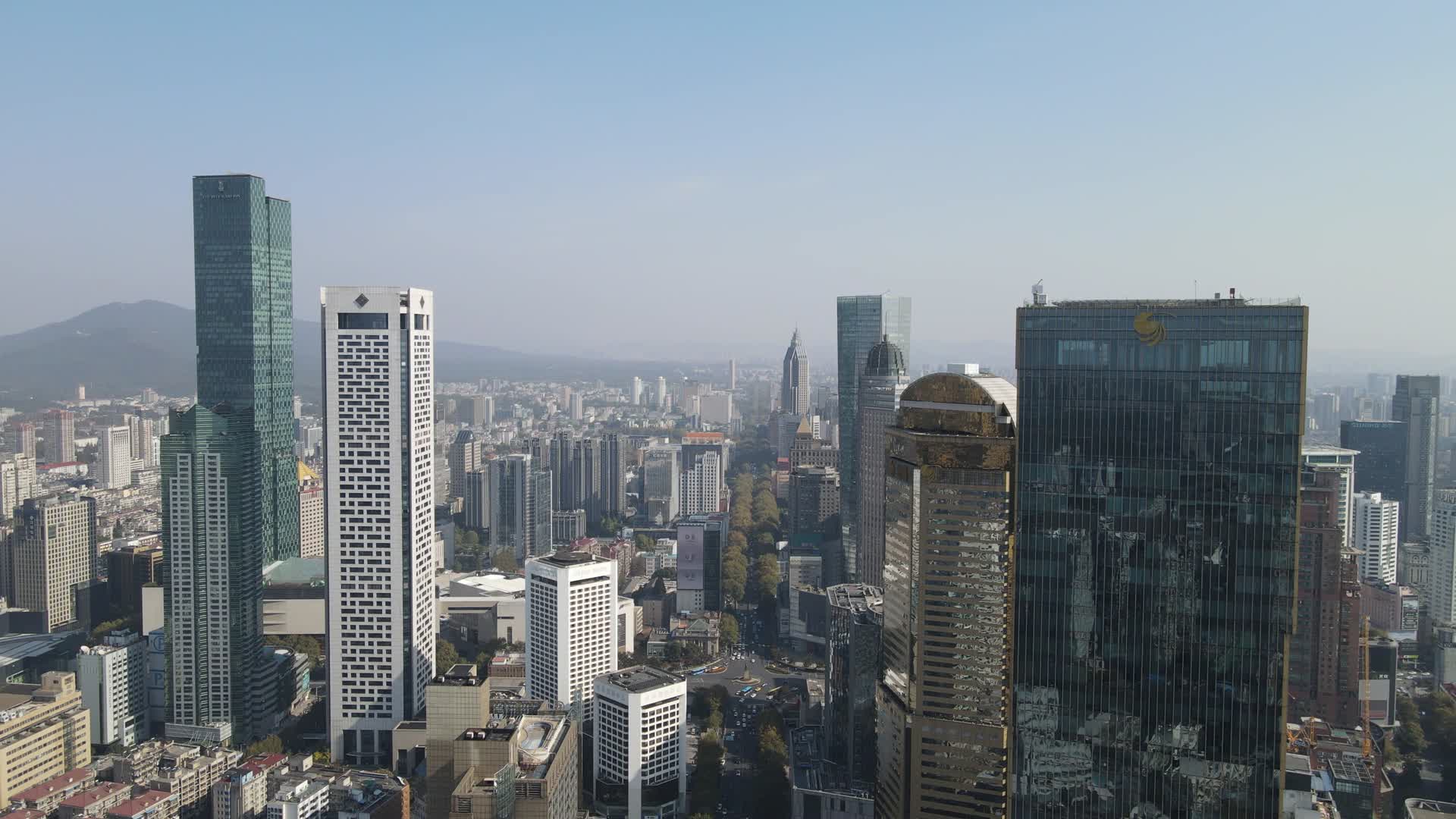南京城市风光旅游景区航拍视频的预览图