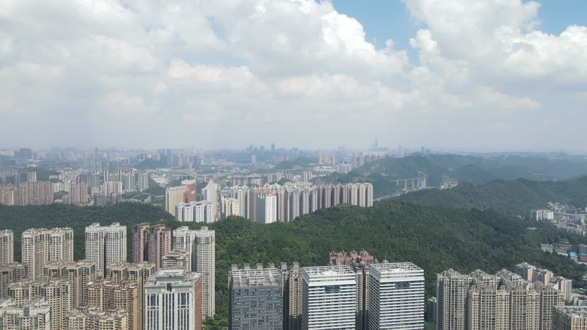广西南宁城市风光地标建筑航拍视频的预览图