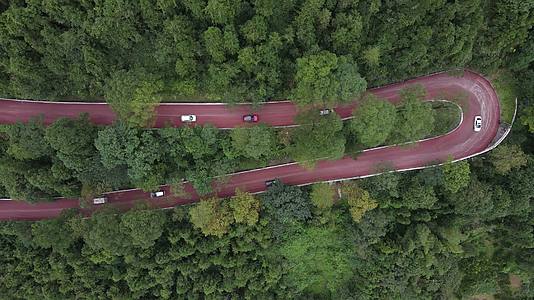 祖国山川森林自然风光航拍视频的预览图