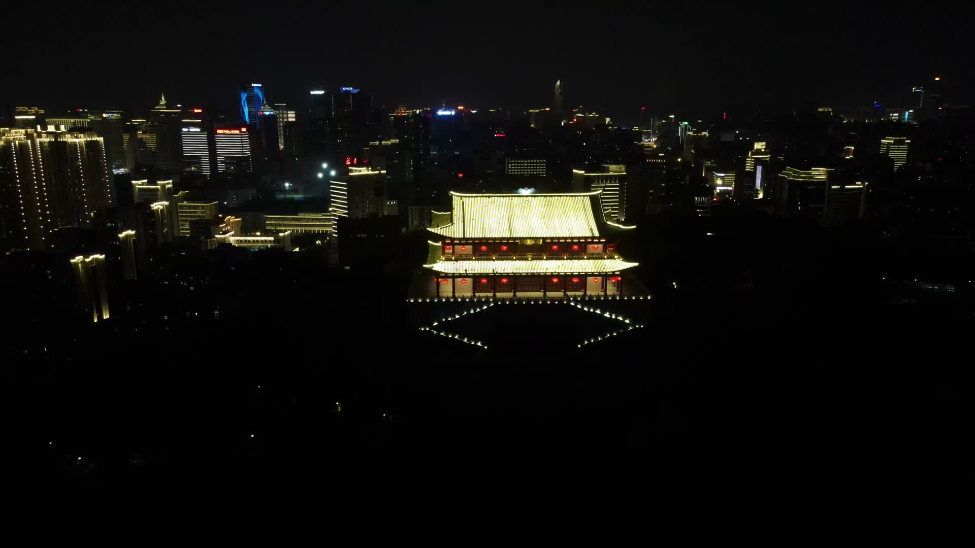 福建福州历史文化古建筑航拍视频的预览图
