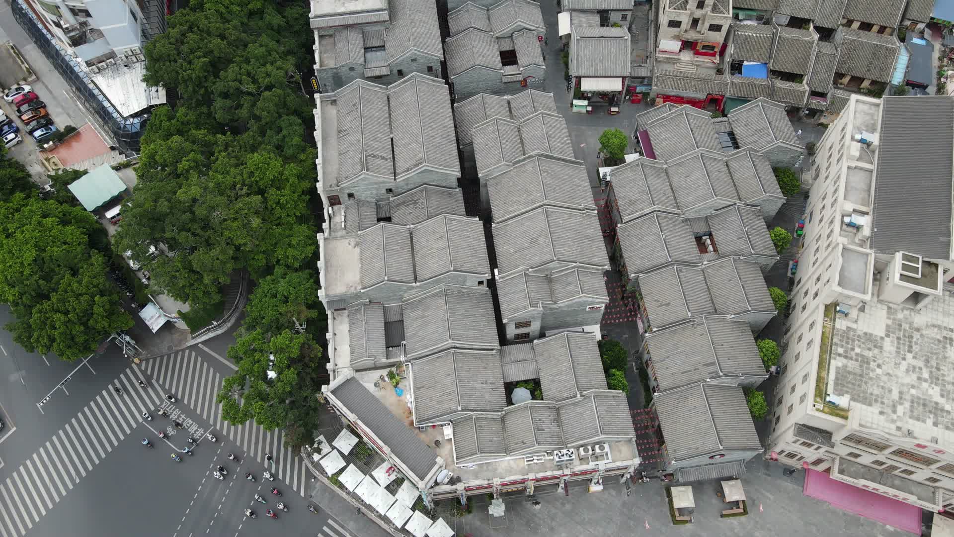 广西南宁城市地标建筑航拍视频的预览图