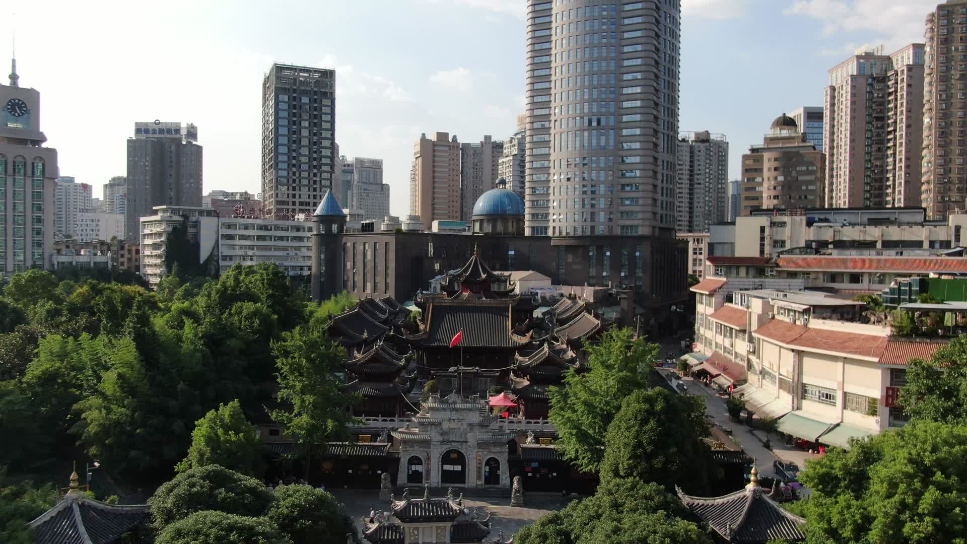 贵州城市建设旅游景区航拍视频的预览图