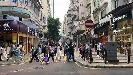 香港尖沙咀汉口道视频的预览图