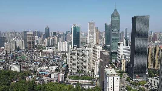 武汉武昌城市建筑航拍视频的预览图
