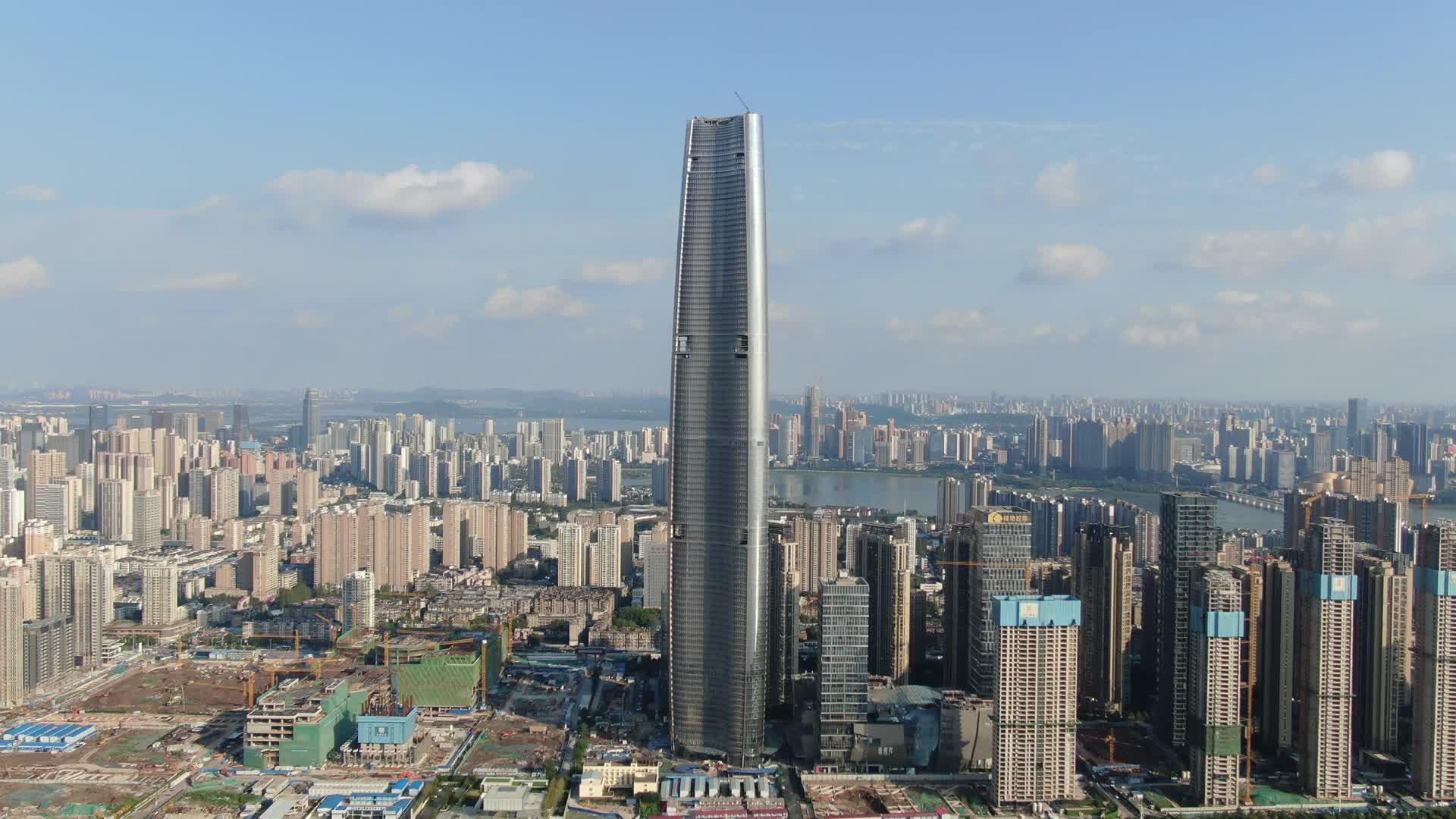 武汉武昌城市建筑航拍视频的预览图