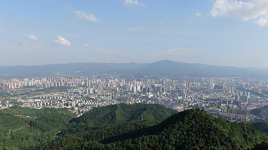 贵州铜仁城市建设航拍视频的预览图