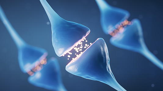 神经元细胞突触生物科技3D渲染视频的预览图