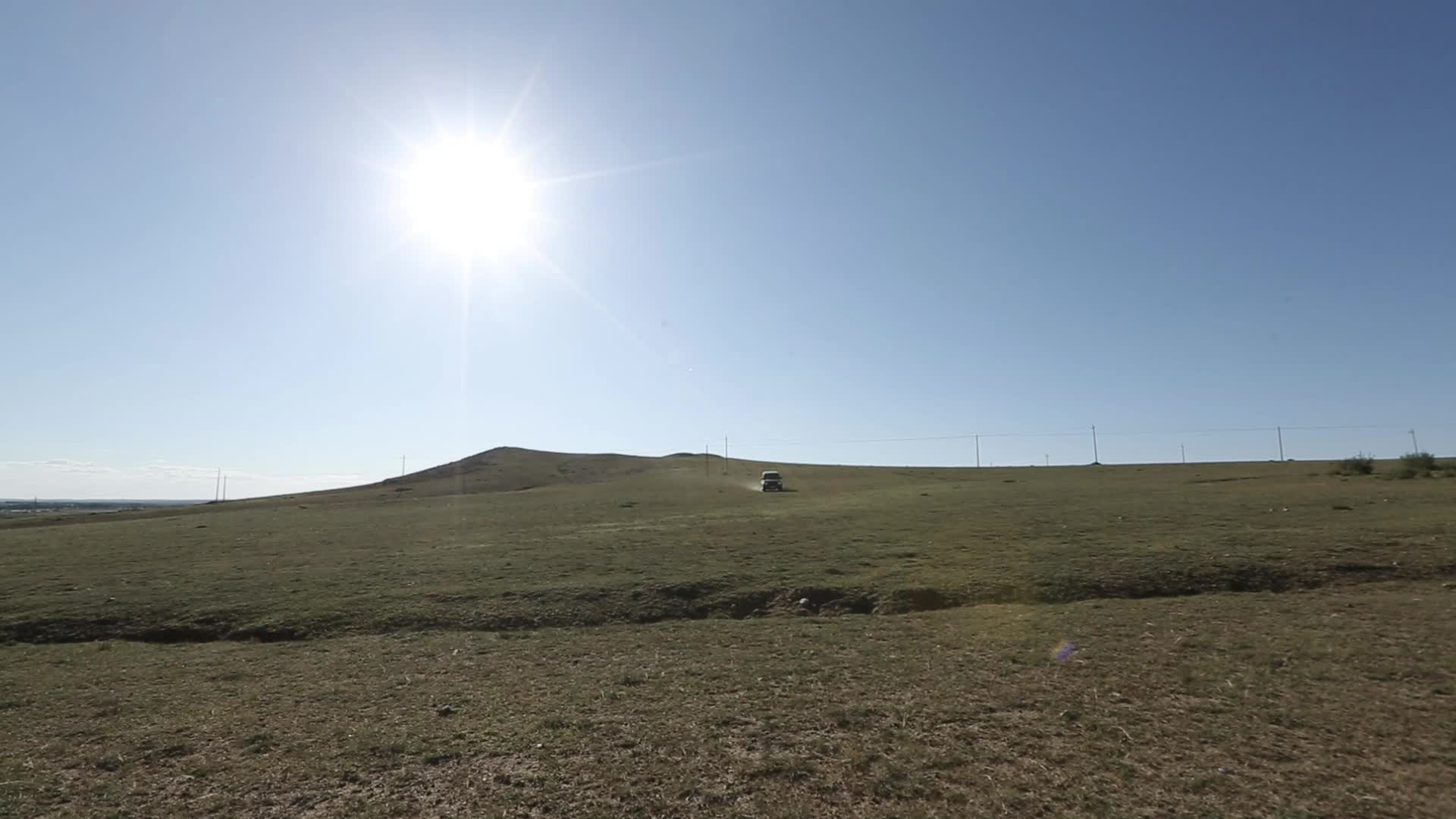 内蒙古乌兰察布四子王旗行车视频的预览图