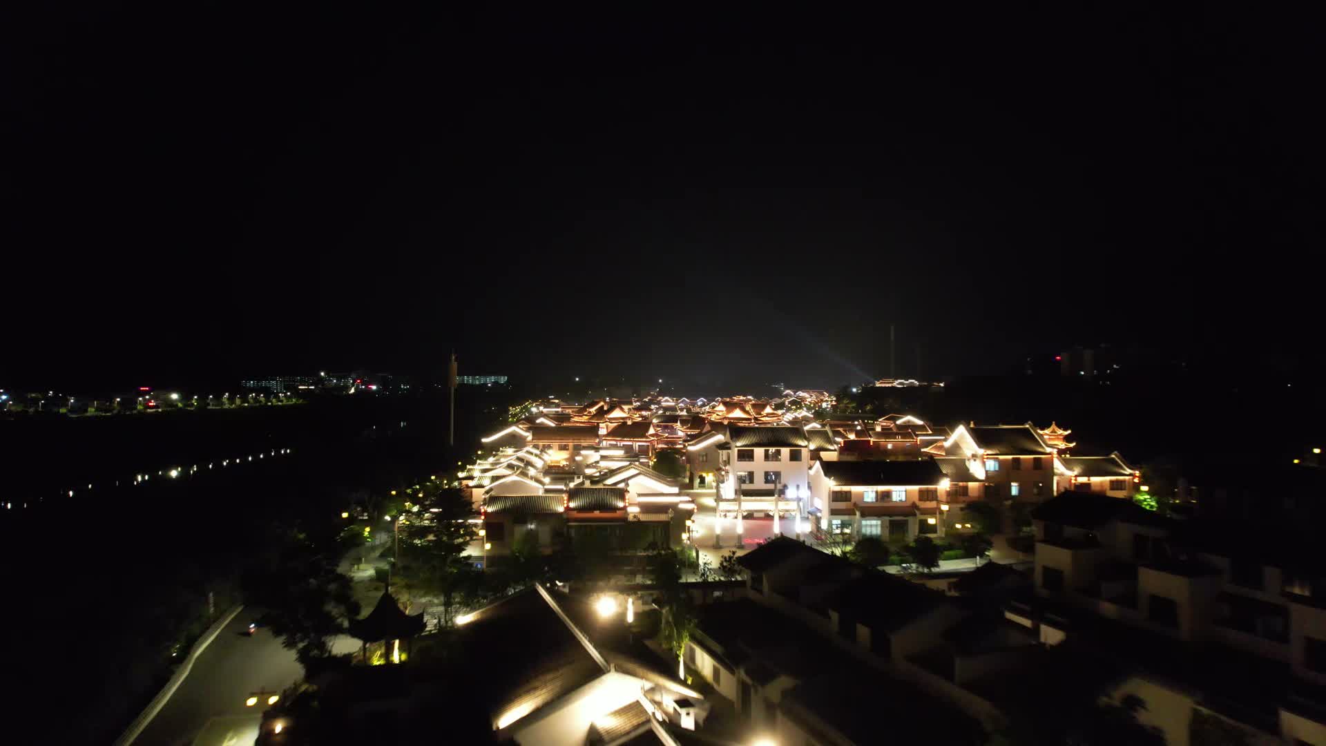 崇左市太平古城4A景区航拍视频的预览图