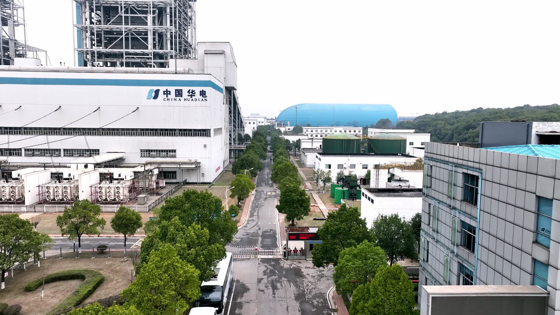 工业发电厂视频的预览图