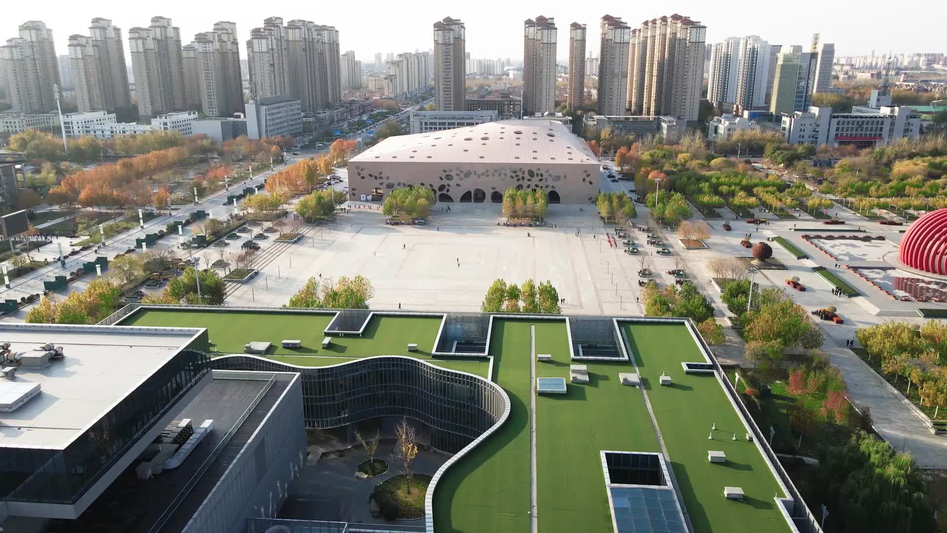 天津武清广场视频的预览图