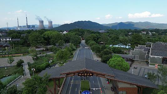 江西吉安吉州窑遗址公园4A景区航拍视频的预览图