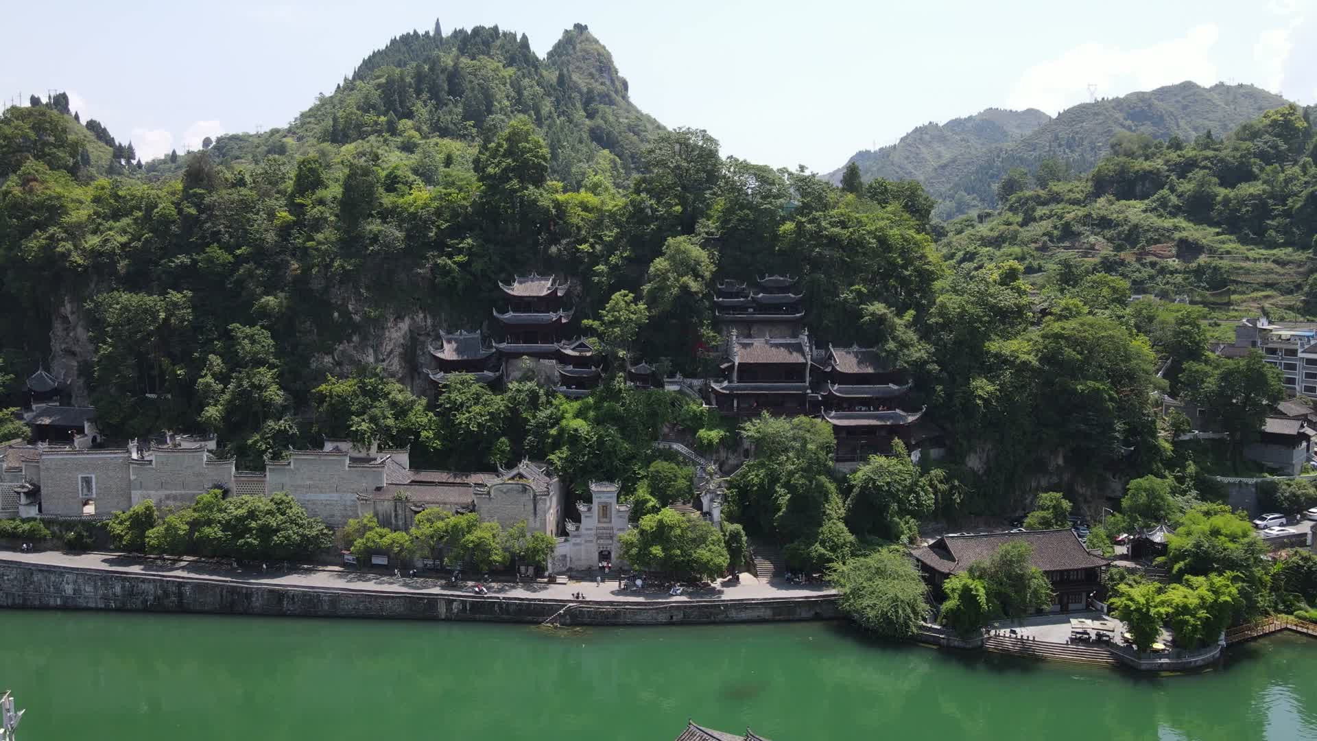 贵州镇远古镇5A景区航拍视频的预览图