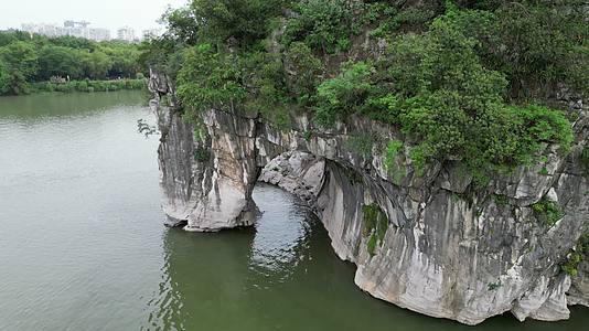 广西桂林山水旅游景区航拍视频的预览图