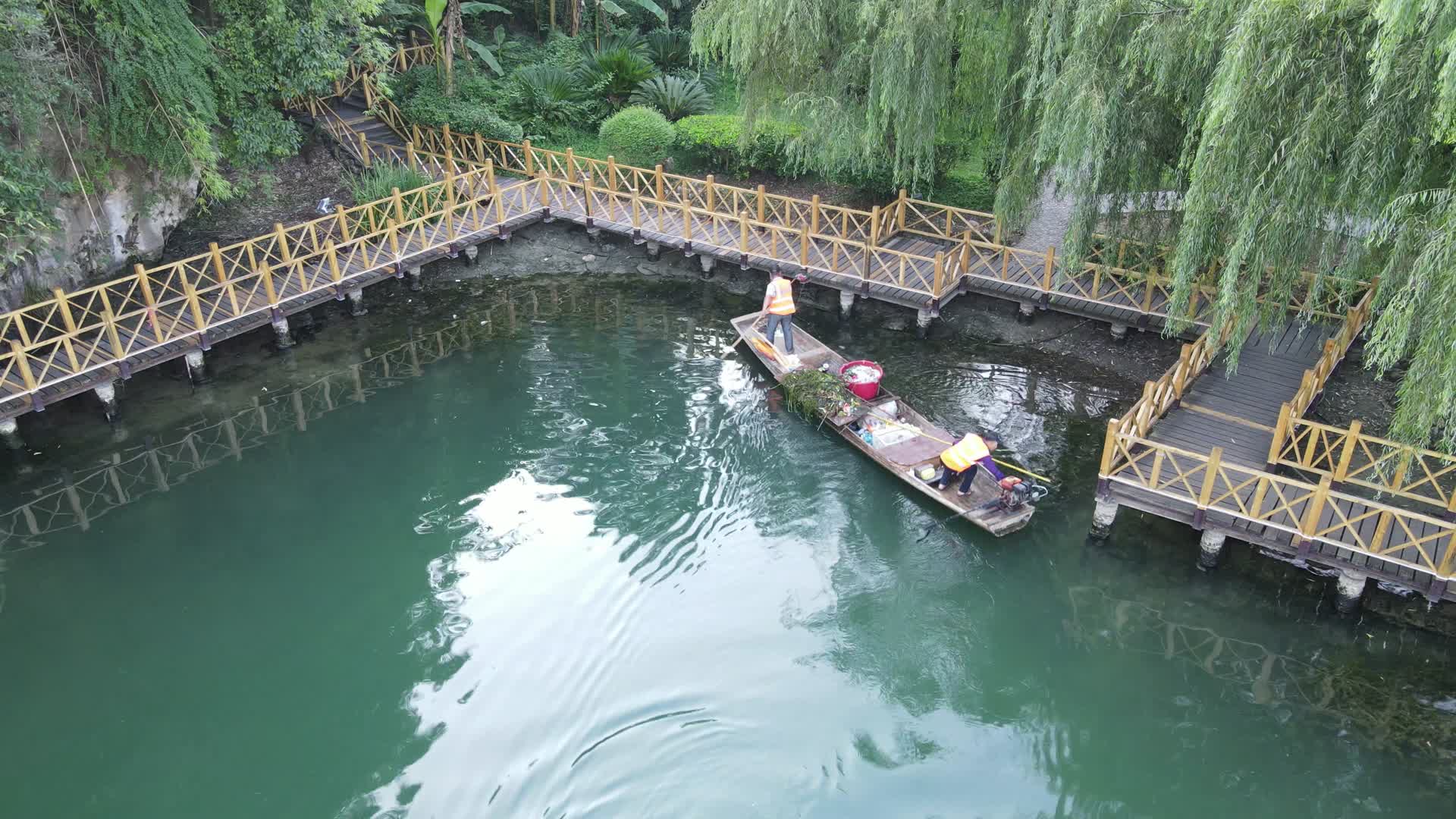 贵州镇远古镇舞阳河视频的预览图
