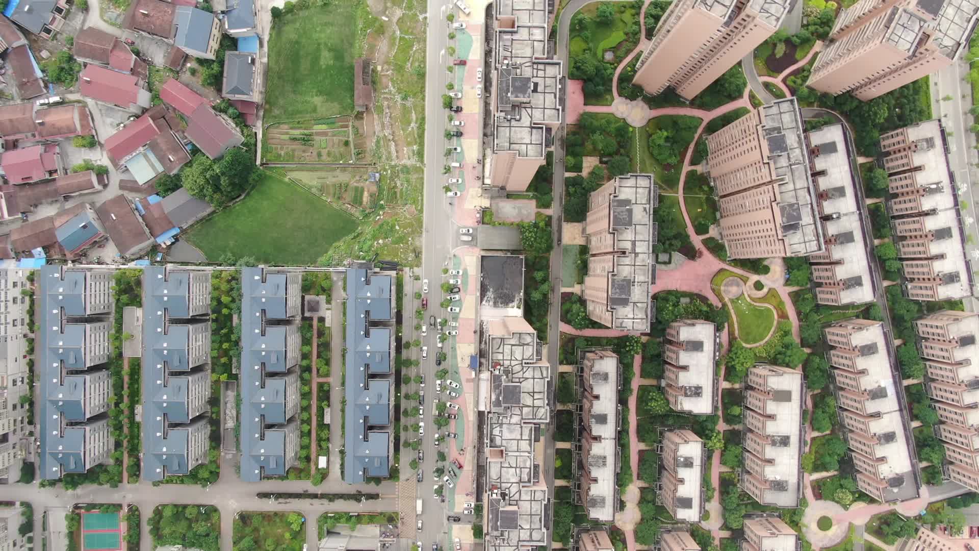 湖北荆州城市风光航拍视频的预览图