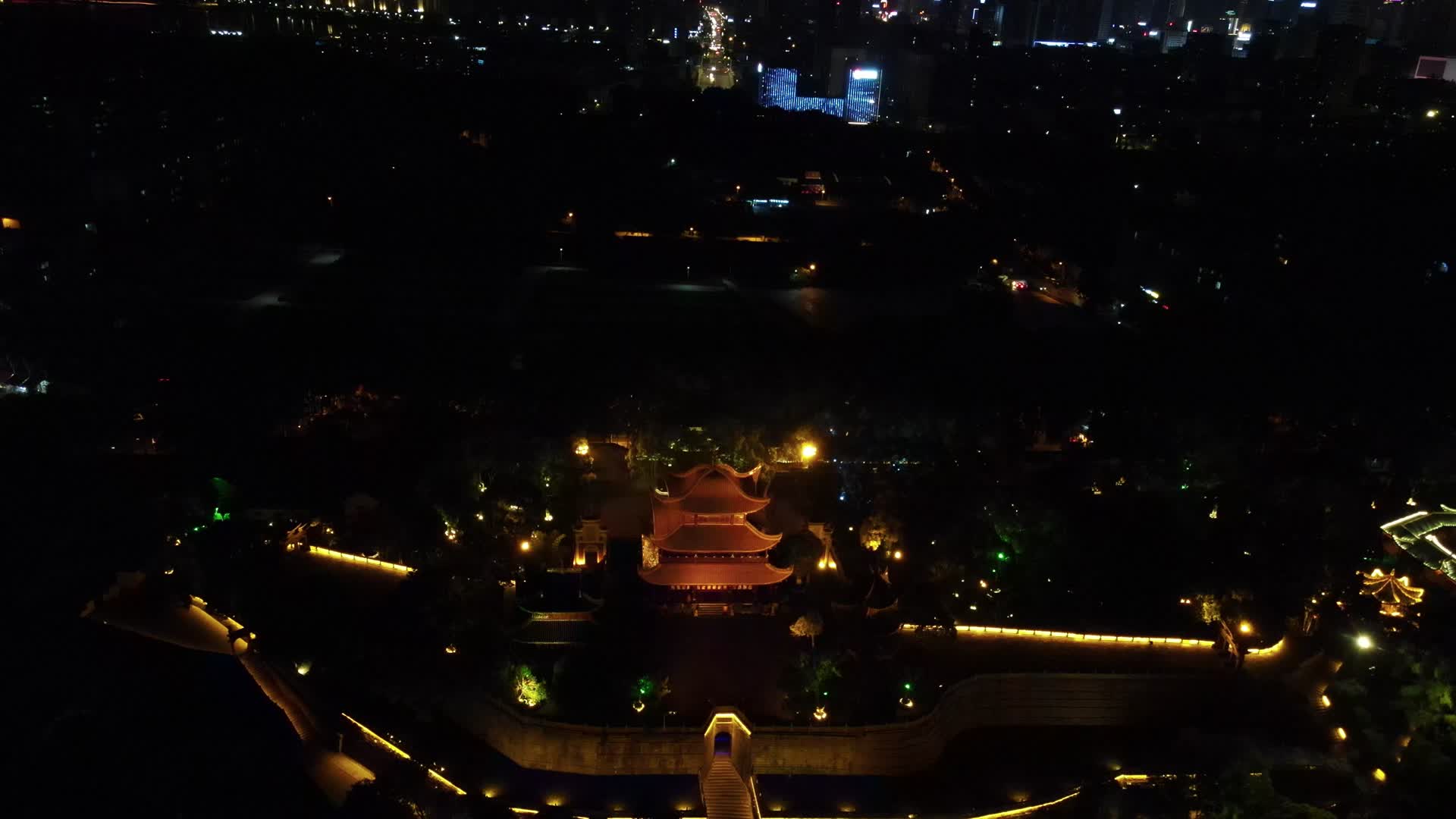 湖南岳阳岳阳楼5A景区航拍视频的预览图