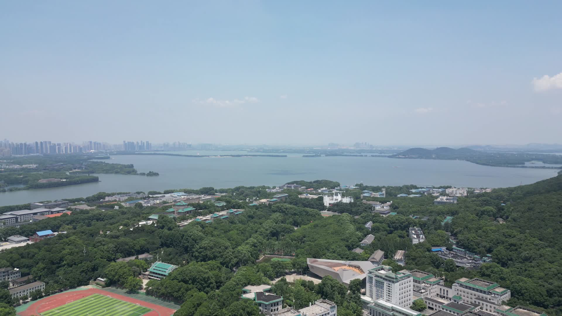 湖北武汉城市建设航拍视频的预览图