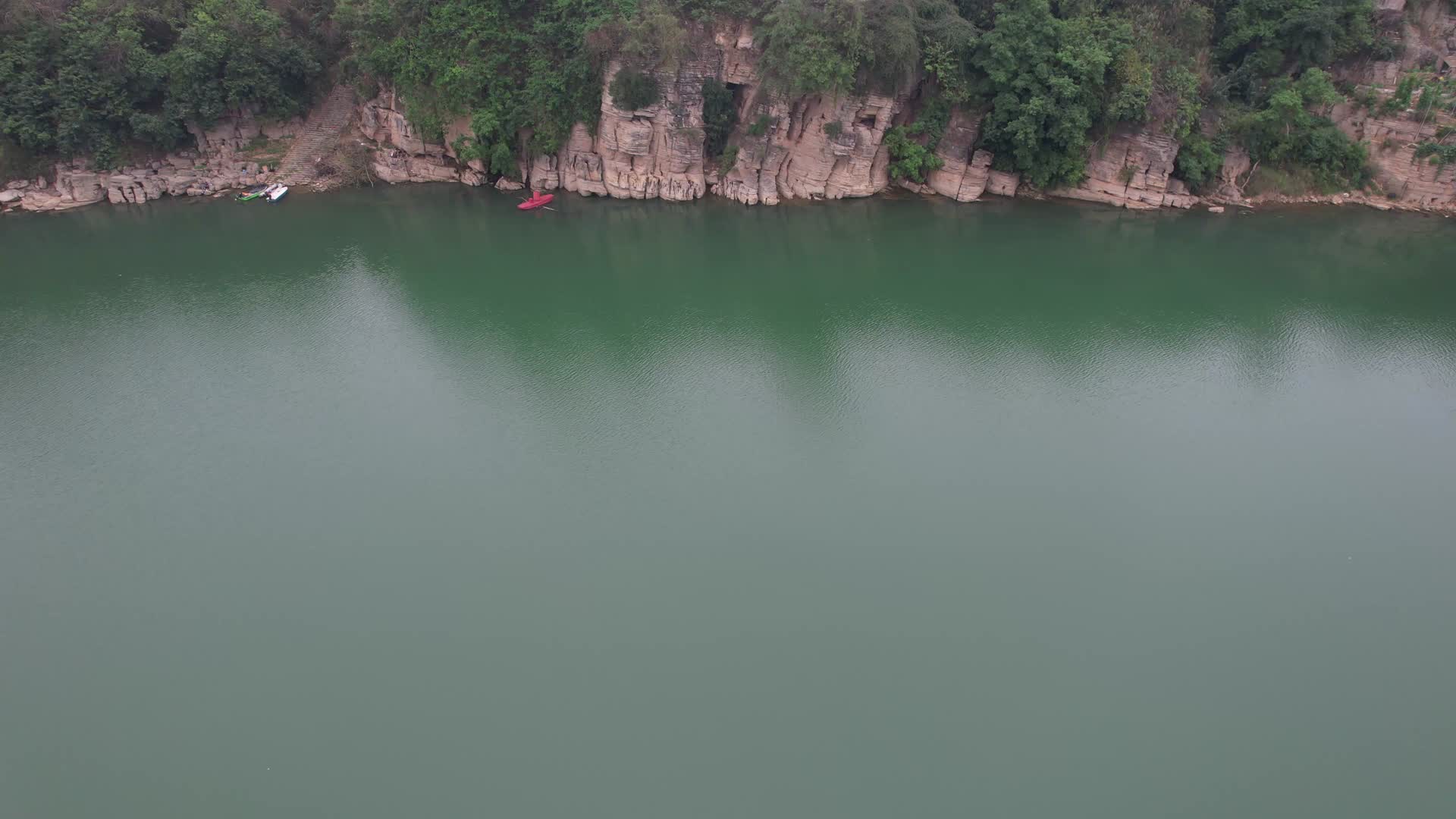 广西崇左左江风光航拍视频的预览图