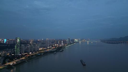 湖南益阳城市建设航拍视频的预览图